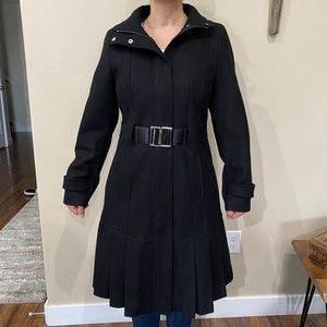 Calvin Klein Black 3/4 Length Coat